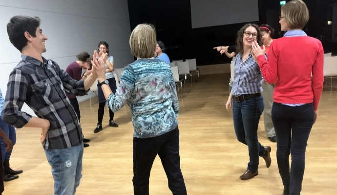 Zum zweiten Mal bei uns: Line Dance Workshop