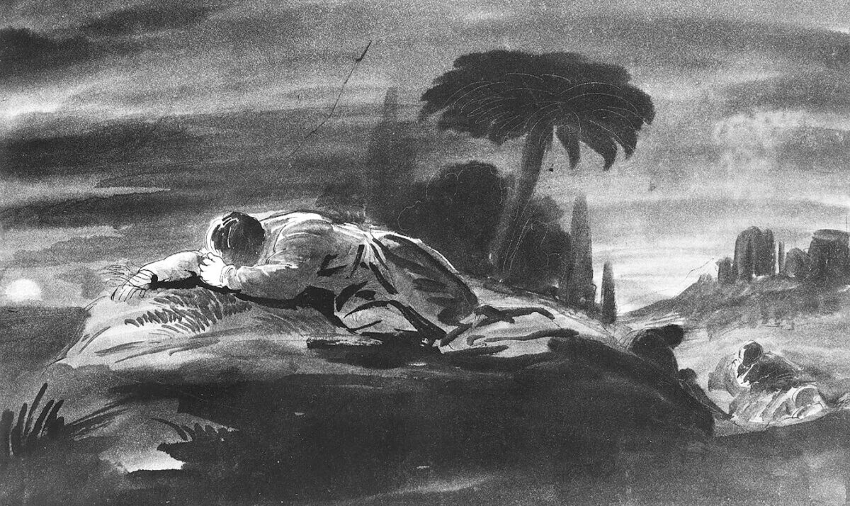 Gemälde Christ in the Garden of Gethsemane